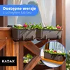 KADAX Balkontopf mit Untersatz "Frette", Balkonkasten mit Produktbild-Vorschau 7