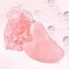 Natürliches Gua Sha Stein in Rosa – Faltenreduktion, Produktbild-Vorschau 4