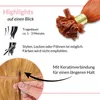 hair2heart Extensions Echthaar Bondings Gewellt - 25 Produktbild-Vorschau 5