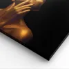 Bild auf Leinwand - Leinwandbild - Einteilig - Gold Frau Produktbild-Vorschau 5