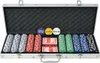 vidaXL Set de poker avec 500 jetons Aluminium Voir les images du produit 5