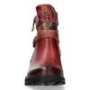 Laura Vita Klassische Stiefeletten Damen 32313138333636 Rot Produktbild-Vorschau 4
