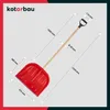 KOTARBAU® Schneeschaufel Schneeschieber 47cm mit Holzstiel Produktbild-Vorschau 3