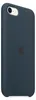 Apple iPhone SE 2022 (MN6F3ZM/A) Silicon Case Abyss Blue Produktbild-Vorschau 3
