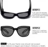 Clip-On Sonnenbrille Damen, Polarisierend, UV400 Schutz, Produktbild-Vorschau 6