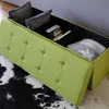 Faltbare Sitzbank 110x38x38cm Sitztruhe inkl. 2 Trennwände Produktbild-Vorschau 4