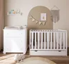 ZEE Cassettiera Fasciatoio Bianco 83x87x49 cm Classic 3 Anteprima dell’immagine prodotto 6