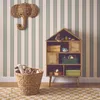 sweeek - Bücherregal Rattan, 7 Fächer und 2 Türen - Natur Produktbild-Vorschau 4