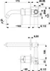 KFA Moza Unterputz-Waschtischarmatur schwarz (5039-810-81) Produktbild-Vorschau 2