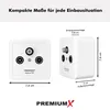 PremiumX PX3 Antennendose 3-Fach Enddose Antennen-Dose Produktbild-Vorschau 4