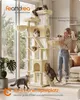 Feandrea, albero per gatti grande, modello XXL, con Anteprima dell’immagine prodotto 2