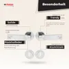 DOMINO Türgriff Drückergarnitur BB-Buntbart Set | Produktbild-Vorschau 7