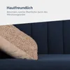 Dekokissen 50x50 cm Beige, Chenille Kissenhülle mit Produktbild-Vorschau 4
