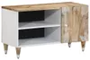 vidaXL TV-Schrank 80x31,5x46 cm Massivholz Mango Produktbild-Vorschau 8