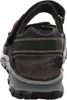 Rieker Damen Echtleder Sandalette schwarz, Damen:38 EU Produktbild-Vorschau 36
