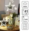 LED Stern Infinity Spiegel 45 cm Standfuß Deko Indoor Produktbild-Vorschau 3