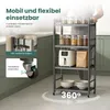 Mai & Mai Küchenregal stehend mit 4 Ebenen, Standregal Produktbild-Vorschau 3