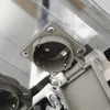 Armoires de toilette à portes battantes LED SONNI en acier Voir les images du produit 4