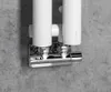 Sapho PILON Badheizkörper 122x1800mm, mit 2 Haken, Weiß Produktbild-Vorschau 5