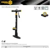 Fahrrad Standpumpe Luftpumpe Hochdruck mit Manometer für Produktbild-Vorschau 5