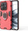 A red phone case with a ring holder is shown on a white background. Náhled obrázku produktu