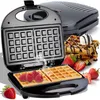 Waffeleisen Waffelautomat Waffeltoaster für 2 Belgische Produktbild-Vorschau 1