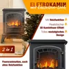 KESSER® Elektrokamin mit Heizlüfter & Fernbedienung 2000W Produktbild-Vorschau 2