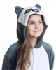 Pyjama Onesie Kigurumi Kostüm für Kinder Lemur 110 Produktbild-Vorschau 8