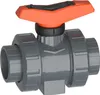 Georg Fischer GF Kugelhahn 546, PVC-U/FKM, d40, Muffe, 1 Produktbild-Vorschau 2