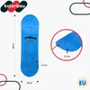 KOTARBAU® Snowboard Enfant PVC 68x20 cm Bleu avec Corde Voir les images du produit 3