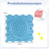 COSTWAY Senzorická podložka, 6 kusov, ortopedická podložka Náhľad obrázku produktu 3