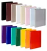 A collection of A4 document folders in various colors, arranged in two rows. Podgląd zdjęcia produktu