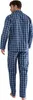 GÖTZBURG Herren Pyjama blau kariert Größe: 54 Produktbild-Vorschau 3