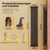 A product image showing a radiator and its accessories, with dimensions and specifications displayed. Voir les images du produit