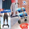 Unyqoos® inklapbare boodschappentrolley – 75 liter Productafbeelding-voorbeeld 4