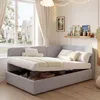 Flieks Hydraulisches Schlafsofa 90x200cm mit Stauraum, Produktbild-Vorschau 1