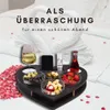 Couchbar Snackbox Herz in Schwarz mit 4 Glasschalen | Produktbild-Vorschau 3