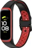 Strap-it Samsung Galaxy Fit 2 Sportarmband (Schwarz/Rot) Produktbild-Vorschau 1