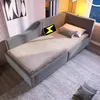 Merax Tagesbett Schlafsofa 90x200 cm mit Samtbezug, Produktbild-Vorschau 6