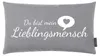 Magma Kissen Lieblingsmensch grau Produktbild-Vorschau 6