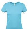 B&C - T-shirt « #E150 » pour femmes FK1976 (L) (turquoise) Voir les images du produit 2