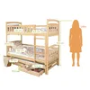 Hochbett 90x200 Etagenbett Kinderbett Jugendbett Stockbett Produktbild-Vorschau 2