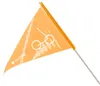 Fahrradflagge, Sicherheitsflagge für Kinder, 1,5 m, orange Produktbild-Vorschau 2