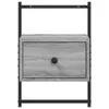 Wand-Nachttisch Grau Sonoma 35x30x51 cm Holzwerkstoff Produktbild-Vorschau 5