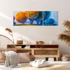 Bild auf Leinwand - Leinwandbild - Bäume Wiese Sommer - Produktbild-Vorschau 7