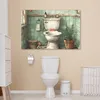 MuchoWow® - Leinwandbilder - Vintage - Toilette - Produktbild-Vorschau 5