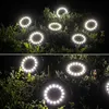 Zestaw 12x Lampki Solarne Ogrodowe LED HELIS Wbijane Dyski Podgląd zdjęcia produktu 9
