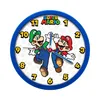 A Super Mario themed clock with Mario and Luigi characters. Produktbild-Vorschau
