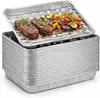 20 aluminium bakjes – Vetopvangbak en druppelbak voor Productafbeelding-voorbeeld 1