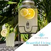 Intirilife Distributore di bevande in vetro da 4 litri con Anteprima dell’immagine prodotto 2